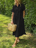 MONA | ELEGANT STRIPED DRESS